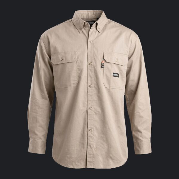 Men's Tall Flame-Resistant Button Down Work Shirt Thumbnail