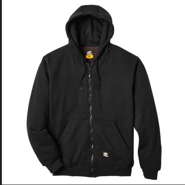 Men's Tall Heritage Thermal-Lined Full-Zip Hooded Sweatshirt Thumbnail