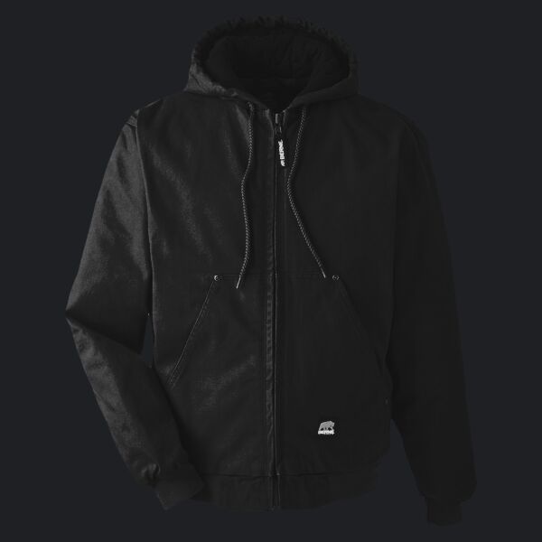 Men's Highland Flex180® Washed Duck Hooded Work Jacket Thumbnail