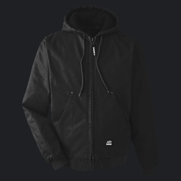 Men's Tall Heartland Washed Cotton Duck Hooded Jacket Thumbnail