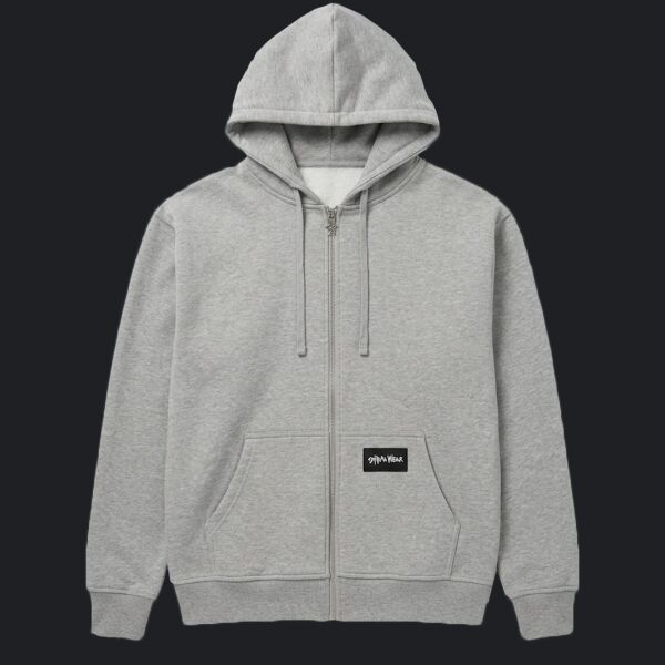 Unisex Essential Super Heavyweight Full-Zip Hooded Sweatshirt Thumbnail