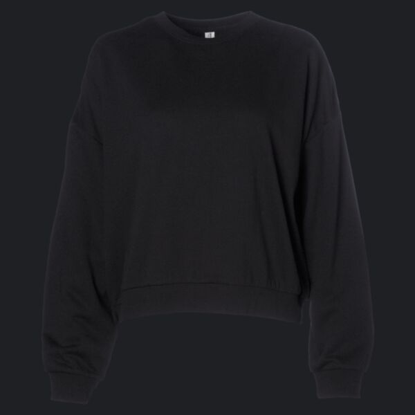 Women's California Wave Wash Sunday Crewneck Sweatshirt Thumbnail