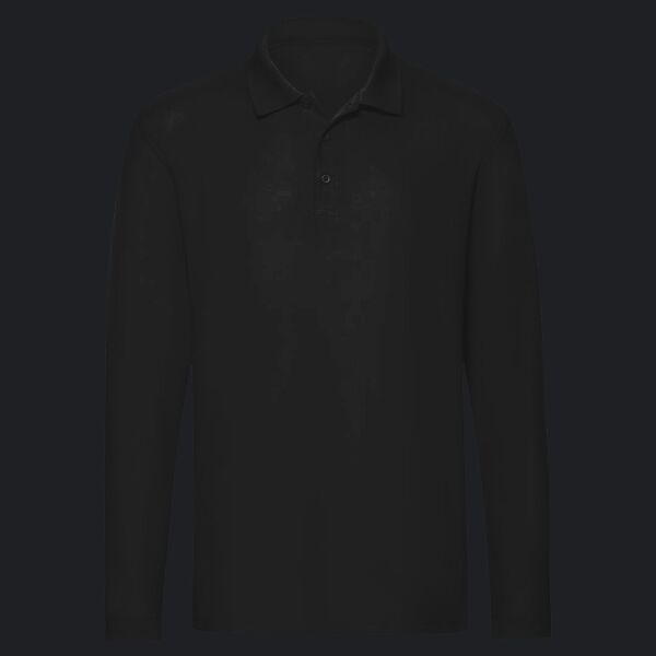 Men's Nova Performance Long Sleeve Pique Polo Thumbnail