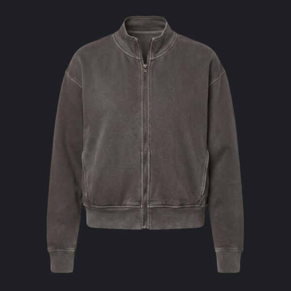 Women's Garment-Dyed Full-Zip Jacket Thumbnail