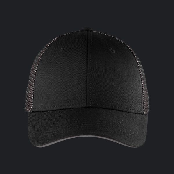 Double Mesh Snapback Sandwich Bill Cap Thumbnail