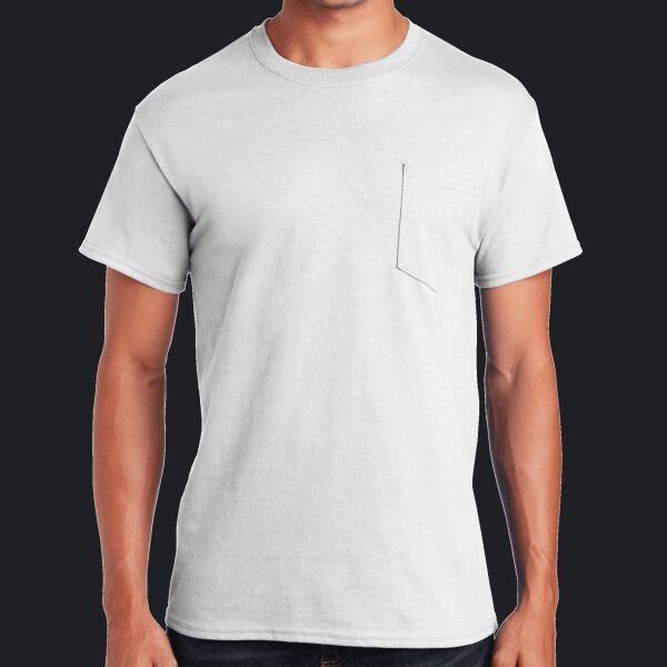 Ultra Cotton ® 100% US Cotton T Shirt with Pocket Thumbnail