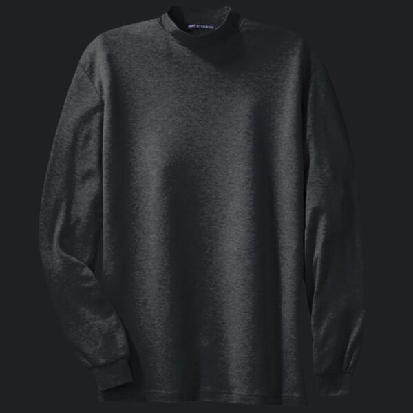 Interlock Knit Mock Turtleneck Thumbnail