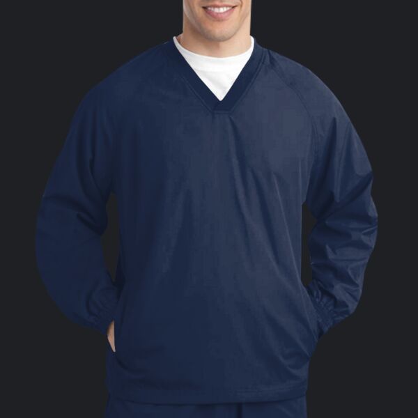 V Neck Raglan Wind Shirt Thumbnail