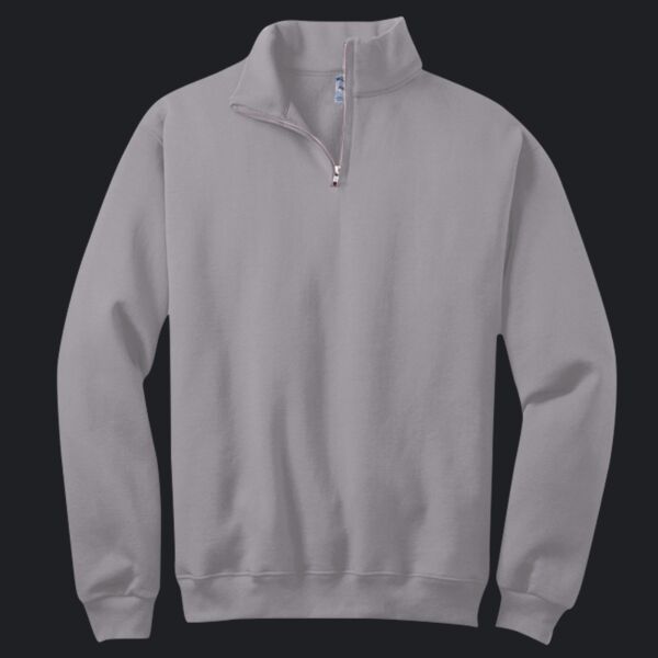 NuBlend ® 1/4 Zip Cadet Collar Sweatshirt Thumbnail
