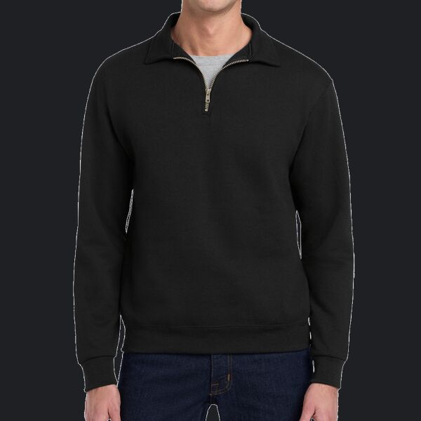 Super Sweats ® NuBlend ® 1/4 Zip Sweatshirt with Cadet Collar Thumbnail
