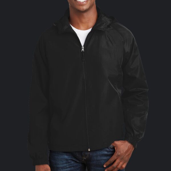 Hooded Raglan Jacket Thumbnail