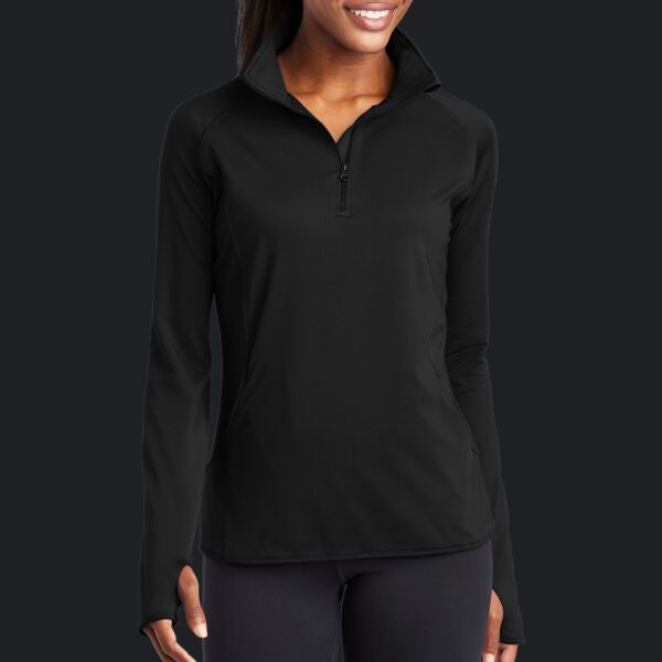 Women's Sport Wick ® Stretch 1/4 Zip Pullover Thumbnail