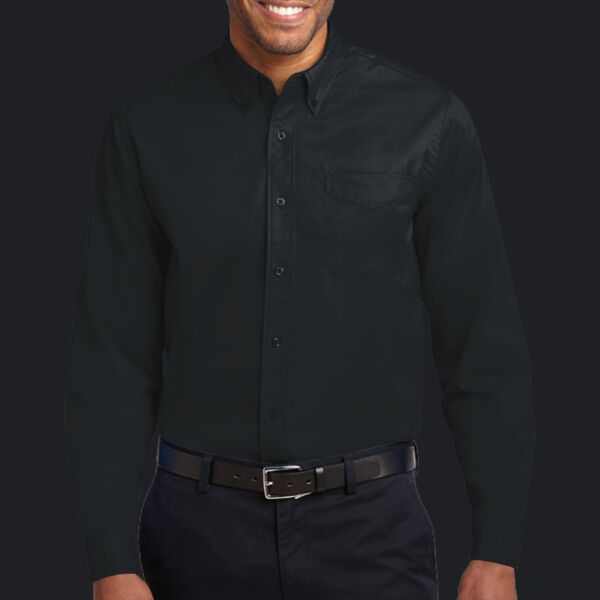 Extended Size Long Sleeve Easy Care Shirt Thumbnail