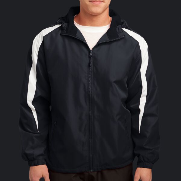 Fleece Lined Colorblock Jacket Thumbnail