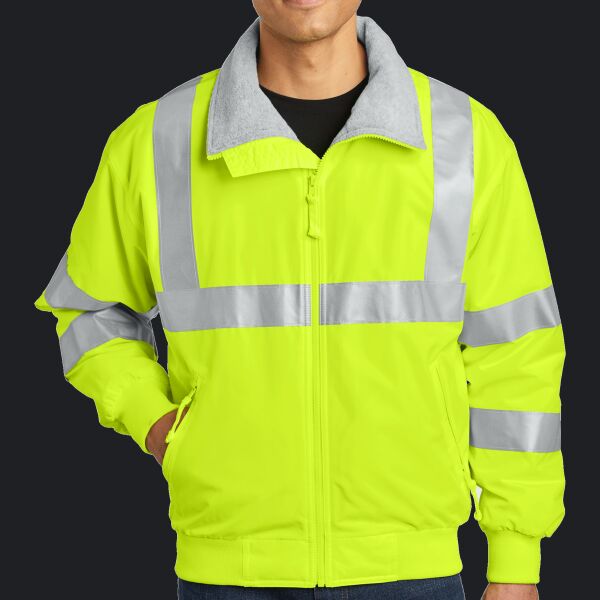 Enhanced Visibility Challenger Jacket with Reflective Taping Thumbnail