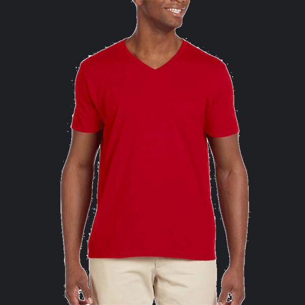 Adult Softstyle® V-Neck T-Shirt Thumbnail