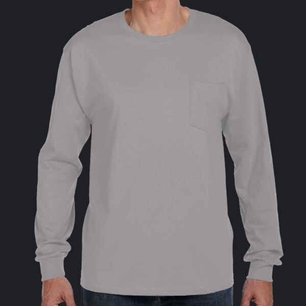 Men's Authentic-T Long-Sleeve Pocket T-Shirt Thumbnail