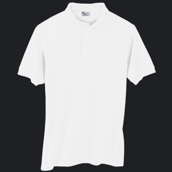 Adult 50/50 EcoSmart® Jersey Pocket Polo Thumbnail