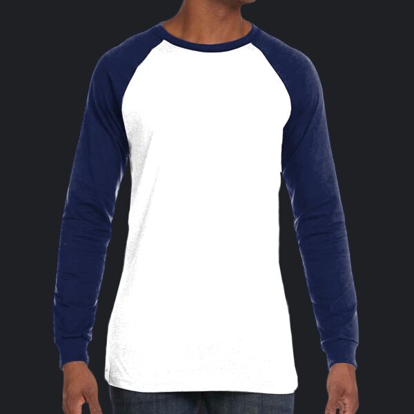 Men's Jersey Long-Sleeve Baseball T-Shirt Thumbnail