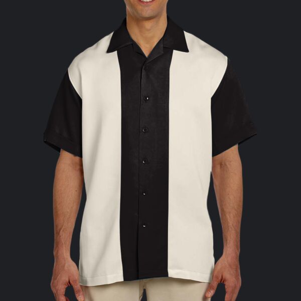 Men's Two-Tone Camp Shirt Thumbnail