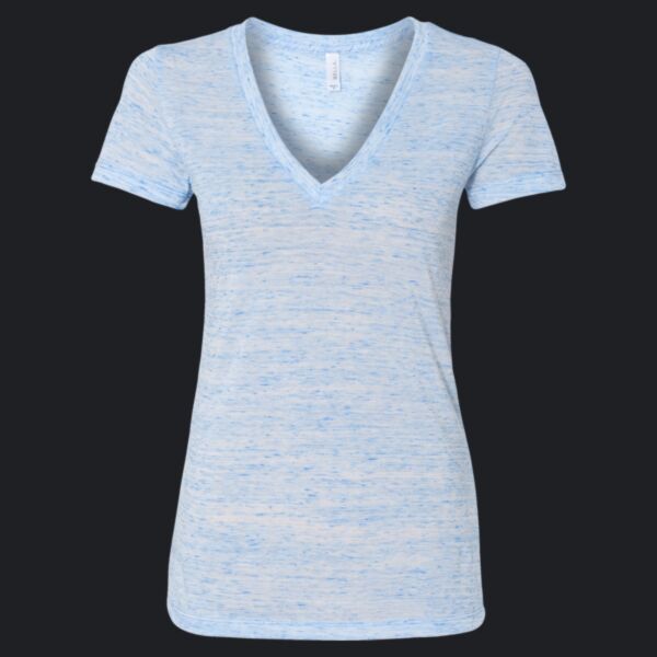 Women’s Jersey Deep V-Neck Tee Thumbnail