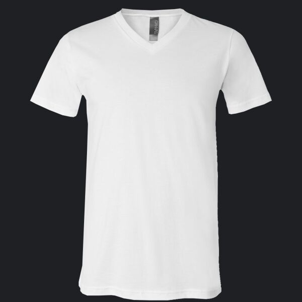Unisex Jersey V-Neck Tee Thumbnail