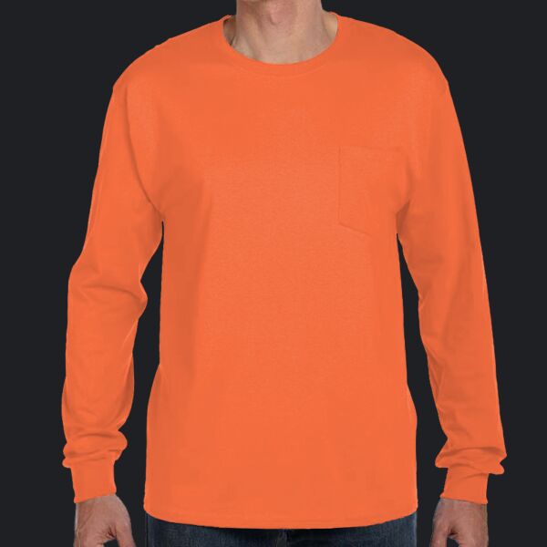 Men's Authentic Long Sleeve Pocket T-Shirt Thumbnail
