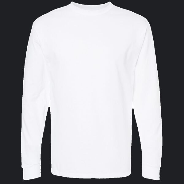 Unisex Gold Soft Touch Long Sleeve T-Shirt Thumbnail