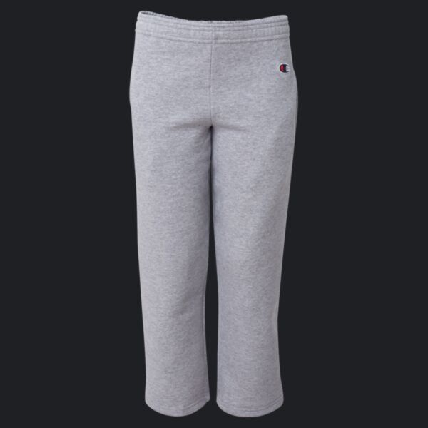 Youth Powerblend® Open-Bottom Sweatpants with Pockets Thumbnail