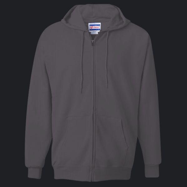 Unisex Ultimate Cotton® Full-Zip Hooded Sweatshirt Thumbnail