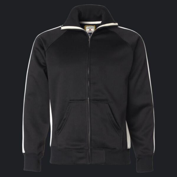 Men's Vintage Polyester Fleece Track Jacket Thumbnail