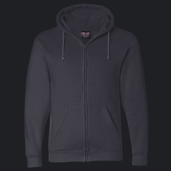 Unisex USA-Made Full-Zip Hooded Sweatshirt Thumbnail