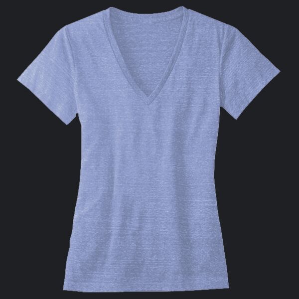Women’s Triblend Deep V-Neck Tee Thumbnail