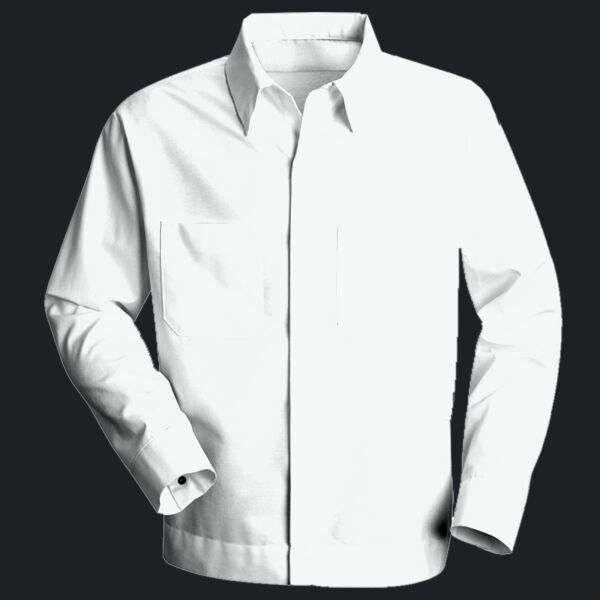 Men's Button-Front Shirt Jacket Thumbnail