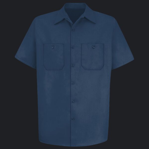 Men's Cotton Short Sleeve Uniform Shirt Thumbnail