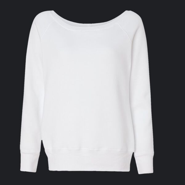 Women’s Sponge Fleece Wide Neck Sweatshirt Thumbnail