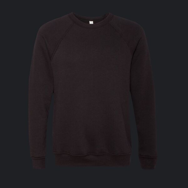 Unisex Sponge Fleece Raglan Crewneck Sweatshirt Thumbnail