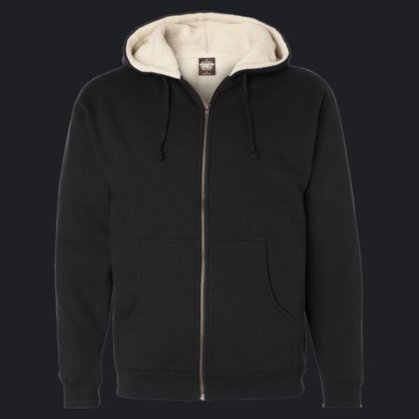Men's Sherpa-Lined Full-Zip Hooded Sweatshirt Thumbnail