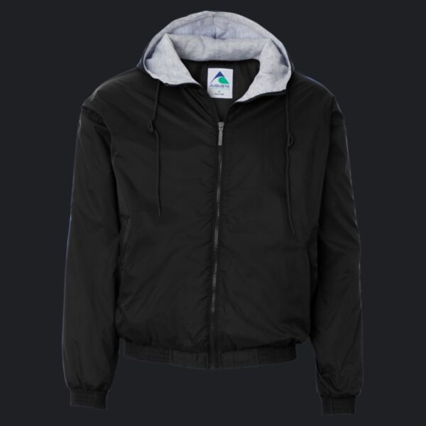 Unisex Fleece Lined Hooded Jacket Thumbnail