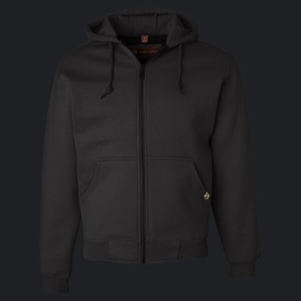 Men's Tall Crossfire Heavyweight Power Fleece Hooded Jacket with Thermal Lining Thumbnail