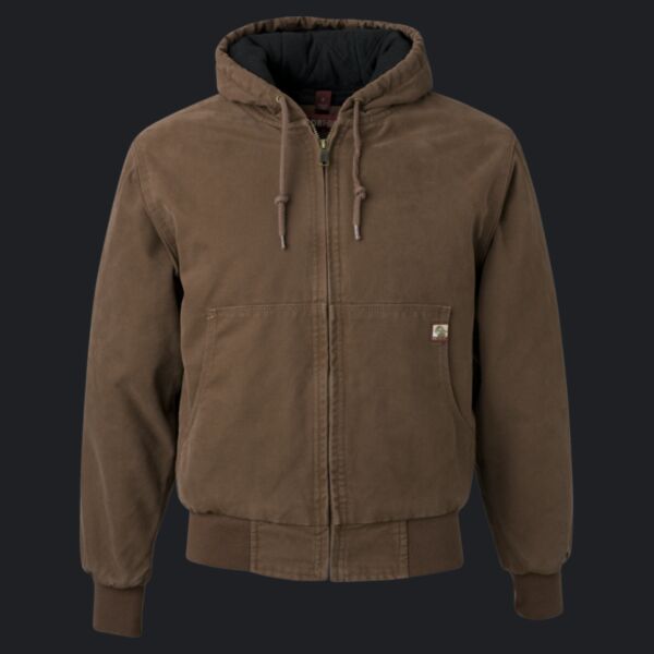 Men's Tall Cheyenne Boulder Cloth™ Hooded Jacket with Tricot Quilt Lining Thumbnail