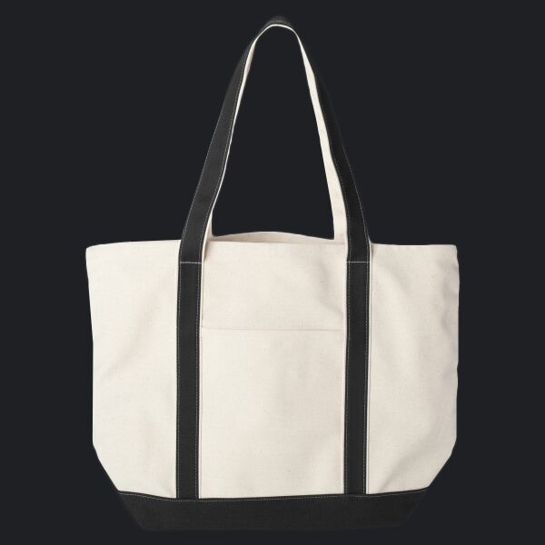 Carmel Classic XL Cotton Canvas Resort Tote Thumbnail