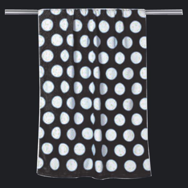 Polka Dot Velour Beach Towel Thumbnail