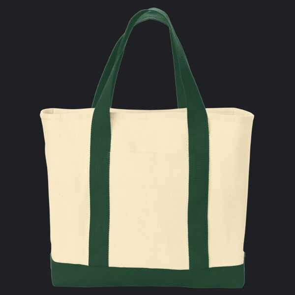 Ideal Twill Two Tone Shopping Tote Thumbnail