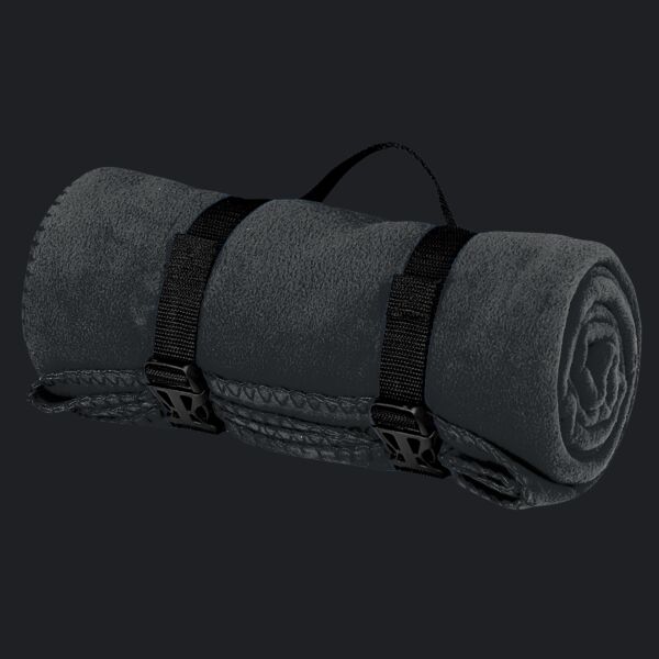 Value Fleece Blanket with Strap Thumbnail