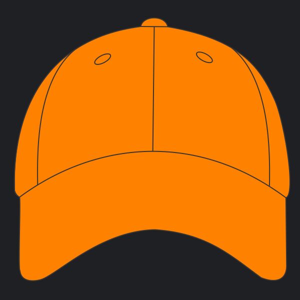 Enhanced Visibility Cap with Camo Brim Thumbnail