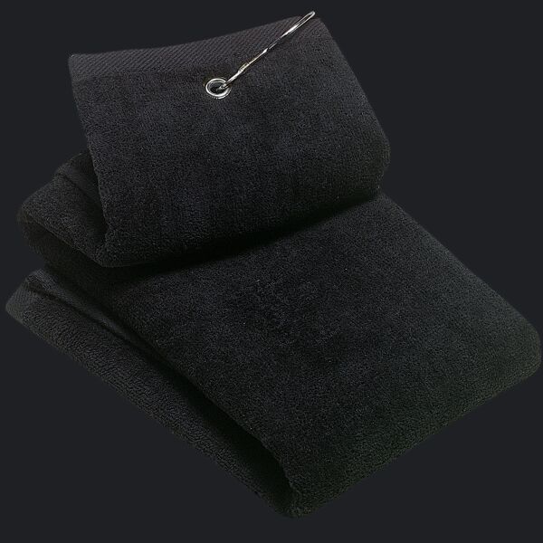 Grommeted Tri Fold Golf Towel Thumbnail