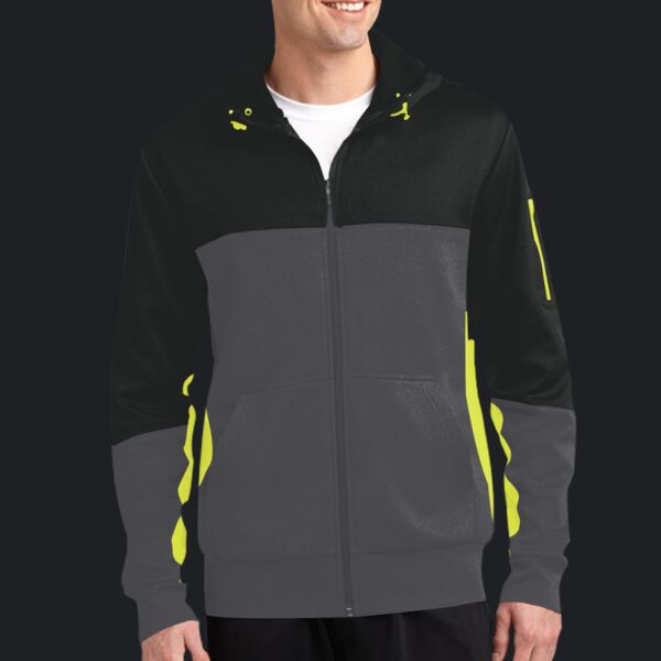 Tech Fleece Colorblock Full Zip Hooded Jacket Thumbnail