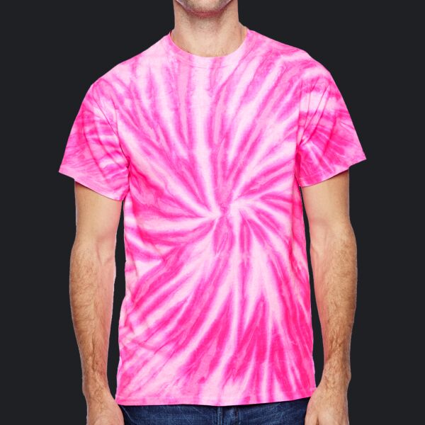 Adult Twist Tie-Dyed T-Shirt Thumbnail