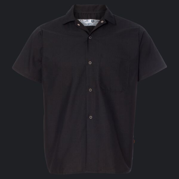 Poplin Cook Shirt with Gripper Closures Thumbnail